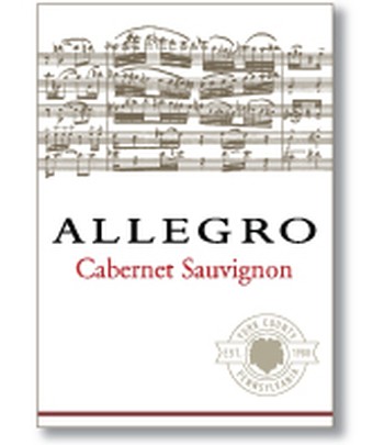 2022 Allegro Winery Cabernet Sauvignon