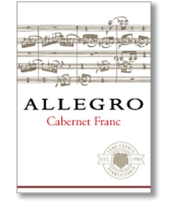 2021 Allegro Winery Cabernet Franc