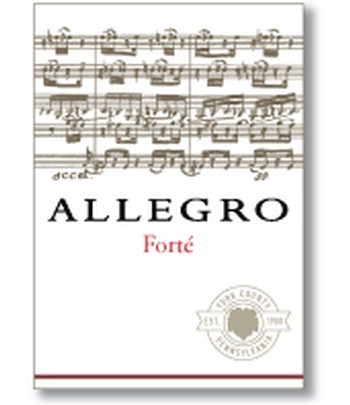 2019 Allegro Winery Forte
