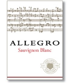 2021 Allegro Winery Sauvignon Blanc