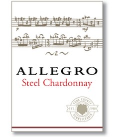 2021 Allegro Winery Steel Chardonnay
